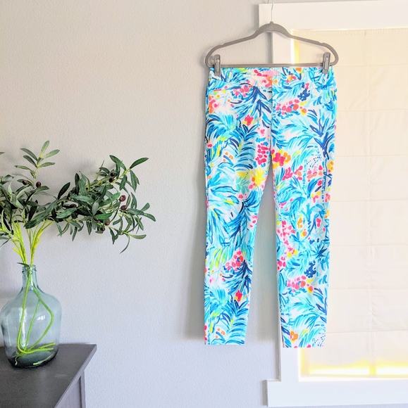 Lilly Pulitzer Serene Blue Kelly pants - Picture 2 of 9